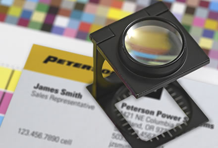 Peterson Power Systems business card